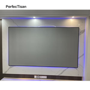 Perfecartisan – écran fresnel de 80 pouces à projection <span class=keywords><strong>ultra</strong></span> <span class=keywords><strong>courte</strong></span>, à gain élevé, 2.5 de lumière ambiante, rejet d'écran en cristal PET - Product Image 1