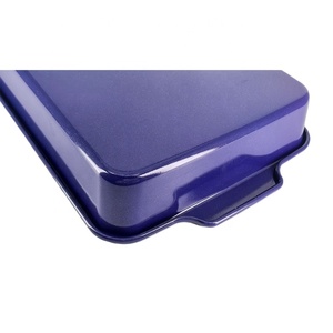 Thời Trang Mới Thoải Mái 0.8Mm Nặng Đo Roaster Pan Aluminized Thép Nướng Món Ăn Roaster <span class=keywords><strong>Lasagna</strong></span> Pan - Product Image 6