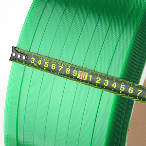 High Repurchase Rate 16mm Green PET Strapping <b>Tape</b> Manual Packing 200/400mm Core 0.8mm Thick High Tenacity Bottle 20kg - Product Image 4