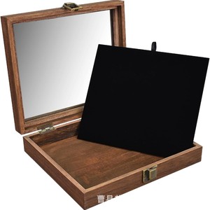 Boîte de présentation pour spécimens de papillons en bois massif, 7,5x21,5x7,5 cm, avec couvercle en acrylique, étui de rangement pour loisirs créatifs - Product Image 5