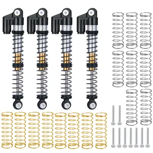 Schokdemper Aluminium Demper Upgrades 53Mm Voor 1/24 Rc Rupsband Axiale Scx24 Gemodificeerde Auto-Onderdelen