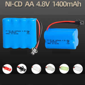 Rc Toys Cars Robots Baterías recargables 4,8 V 1400mAh AA Batería <span class=keywords><strong>para</strong></span> productos <span class=keywords><strong>de</strong></span> seguridad - Product Image 2