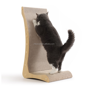 Hiện đại sáng tạo hình chữ L mèo scratcher board có thể tháo rời tiết kiệm phí vận chuyển làm bằng giấy bền - Product Image 3