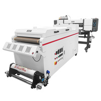 Imprimante DTF rapide 24 pouces quatre têtes la plus populaire A3 60cm 4 têtes I3200 I1600 Xps600 600 sans secoueur de poudre vertical prix de la machine
