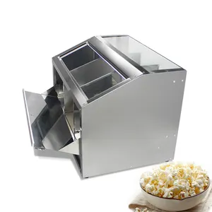 Sıcaklık aralıkları 30C 110C sinemalar Nacho peynir patlamış mısır ekran isıtıcı patlamış mısır ısınma vitrin makinesi