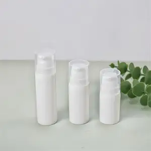 Airless Pump Bottle Custom 5ml 10ml 15ml Empty Cosmetic Plastic New Design Airless Bottle Airless Lotion Pump Bottle