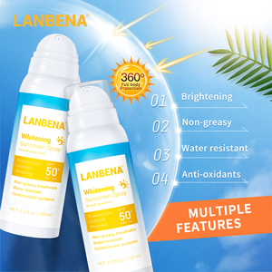 LANBENA protector solar facial de cara de piel protector solar spf 50 envío gratuito - Product Image 2