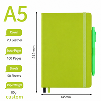 Articles en stock, Cadeau client, Carnet, Lisse, Robuste, Ensemble complet, Promotion de marque, Carnet, Vente directe usine