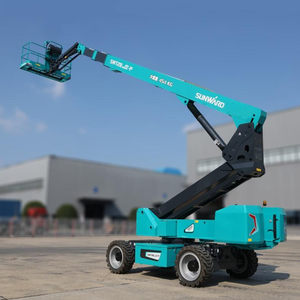 Plateforme élévatrice <span class=keywords><strong>mobile</strong></span> industrielle SWT28JE-P à flèche droite, nacelle télescopique pour installation en usine - Product Image 2