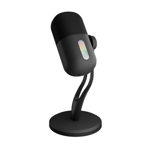 <b>Condenser</b> <b>Microphone</b> With RGB Light, Noise Suppression Mute Button for PC Gaming Podcast, 48kHz ZoomTeams MK06 RGB Lighting Enha - Product Image 4