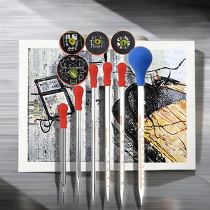 Pipette graduée de transfert 5 ml avec bulbe en caoutchouc, outil de laboratoire manuel en plastique avec graduations pour une mesure précise des liquides - Product Image 3