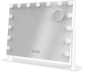 Bóng đèn trang điểm gương ánh sáng LED cảm ứng mờ Vanity bàn trang điểm đèn bóng đèn USB make up gương Đèn tường - Product Image 1