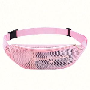 Riñoneras/Bolsas de Cintura Personalizadas Impermeables de PVC y Poliéster para Correr, Ciclismo, Playa, con Malla Transpirable y Diseño Hueco - Product Image 6