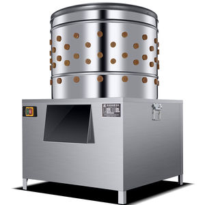Petite machine commerciale entièrement automatique en acier inoxydable pour l'épluchage des plumes de poulet, canard, oie, <span class=keywords><strong>pigeon</strong></span> et caille pour la volaille - Product Image 5