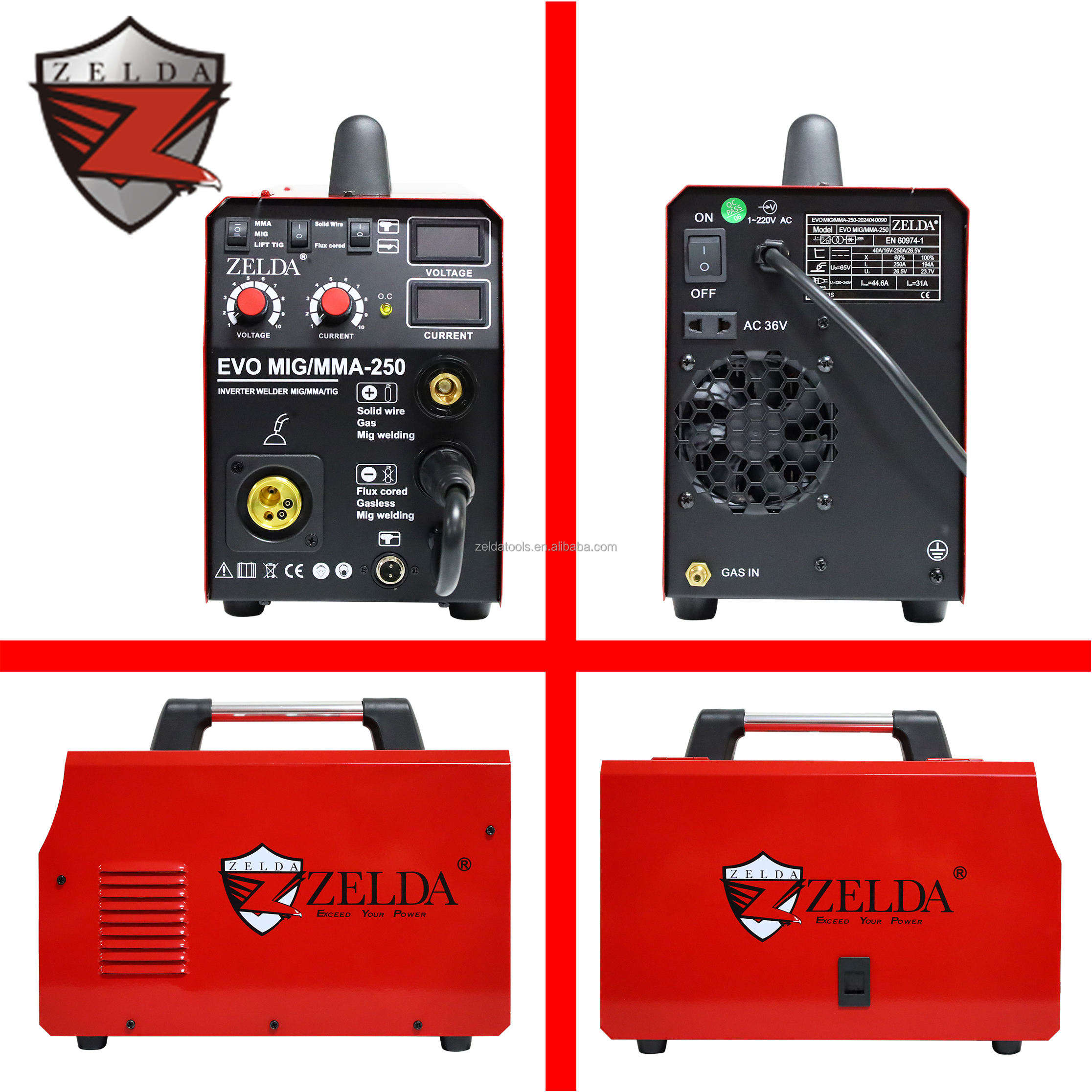 220v Mig Welding Machine for Sale - 5 in 1 Welding Machines