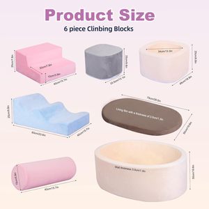 บล็อกโฟมนุ่มสำหรับเด็กเล็กแบบกำหนดเอง OEM TenderPlayful พร้อมบ่อบอล เฟอร์นิเจอร์นุ่มสำหรับเด็กเล็กในร่ม - Product Image 5