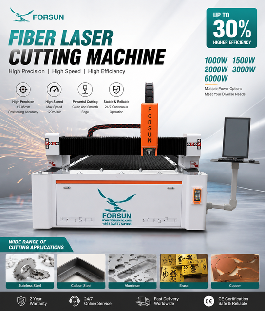 30% Discount  High Speed Tempered Glass Screen Protector Laser Cutting Machine  Steel Plate Laser Cutter 3000w