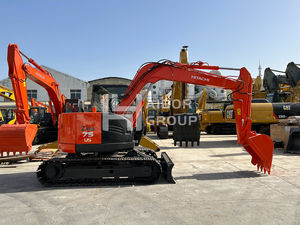 Mini Escavatore Usato Hitachi Zaxis75US Originale Zx75 con Lama, Macchina da Scavo Hitachi Zx75 in Buone Condizioni - Product Image 6