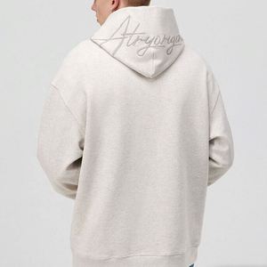 Custom Oversized Pullover <b>Hoodie</b> French Terry <b>Hoodie</b> <b>Men</b> Streetwear Heavyweight <b>Hoodie</b> Manufacturers - Product Image 2