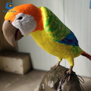 CCAA28 カスタムメイドアニマトロニクスオウムモデル、遊園地向けアニメーションバードオウムモデル - Product Image 6