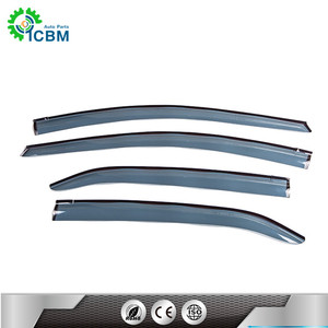 Deflectores de Ventana para Auto <span class=keywords><strong>ICBM</strong></span> de Acrílico, Protección Solar/Contra Lluvia para Accord Sedán de 4 Puertas 13-17, 4 Piezas, Instalación Interna, 1 Año de Garantía - Product Image 6