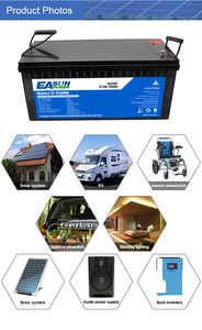 Untuk Baterai Lithium-Ion LiFePO4 12.8V/25.6V 100Ah 200Ah yang Dapat Diisi Ulang Tenaga Surya, Sistem Penyimpanan Energi Surya Rumah Tangga, Garansi <span class=keywords><strong>3</strong></span> Tahun - Product Image 6