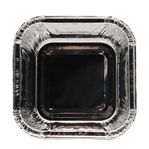 Silicon Valley Disposable Aluminum <b>Foil</b> Box Square Recyclable Food <b>Container</b> - Product Image 1