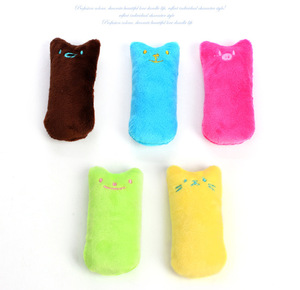 Jouet en tissu écologique à la catnip, en forme d'animal mignon, jouets interactifs pour chats coquins, adorables petits animaux, jouet pour animaux de compagnie - Product Image 4