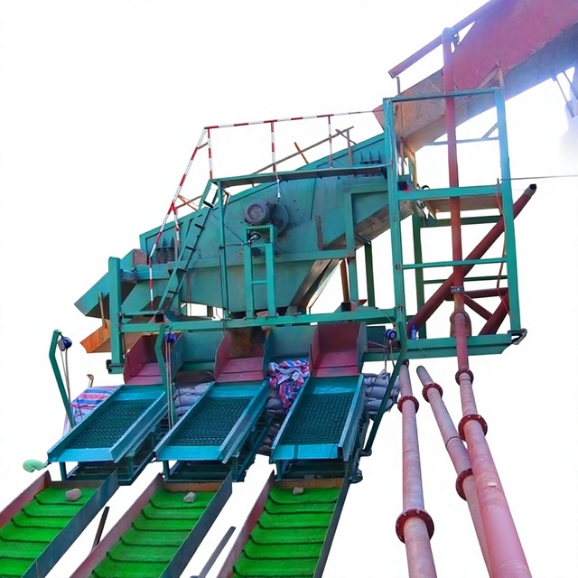 New Diesel-Powered Automatic Gold Mining Equipment Mini Gold Dredging Machine with Engine Gear Bearing