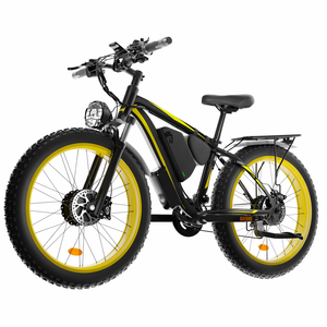 Vélo de montagne électrique 26 pouces <span class=keywords><strong>tout</strong></span>-<span class=keywords><strong>terrain</strong></span>, pneus larges de haute qualité, vélo électrique OEM, vélo électrique pour <span class=keywords><strong>adulte</strong></span>, VTT électrique - Product Image 1
