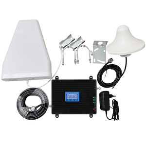 Hot 900 1800 2100Mhz 4G Tri Band Factory Most Cheap Mobile Phone Signal Network Amplifier / Booster / Repeater