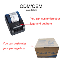 Printer Thermal Mini Tanpa Tinta BETTER 58mm BT-58D, Mendukung Barcode, Kompatibel Nirkabel/USB/Android/iOS, Garansi 1 Tahun