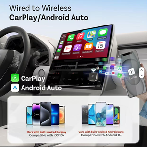 Adaptateur CarPlay sans fil, prend <span class=keywords><strong>en</strong></span> charge la conversion filaire <span class=keywords><strong>en</strong></span> sans fil pour Android Auto et la connectivité Apple. - Product Image 5