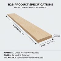 Lattes de lit en bois de bouleau durables en gros - Écologiques, imperméables, taille personnalisée, support de matelas, installation facile, OEM/ODM