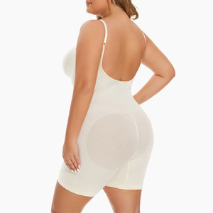Nuovo Stile Body Modellante Contenitivo con Schiena Aperta, <span class=keywords><strong>Corsetto</strong></span> Push-Up in Nylon Senza Cuciture <span class=keywords><strong>Taglie</strong></span> <span class=keywords><strong>Forti</strong></span> Stile Europeo Americano - Product Image 3