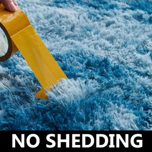 <span class=keywords><strong>Alfombra</strong></span> de área de felpa moderna para interiores peluda súper suave, <span class=keywords><strong>alfombra</strong></span> esponjosa con <span class=keywords><strong>alfombra</strong></span> <span class=keywords><strong>Rectangular</strong></span> Fuzzy Tie-Dye - Product Image 5