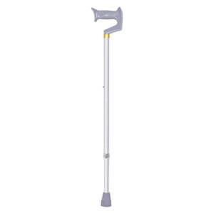 Adjustable Height Walking <b>Cane</b> With Anti Slip Rubber Handle For Elderly Support 54 62in Lightweight Durable Hiking Pole - Product Image 3
