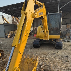 รถขุดขนาดเล็ก <span class=keywords><strong>Komatsu</strong></span> PC56 มือสอง ได้รับการรับรองมาตรฐาน CE สำหรับงานเทศบาลและจัดสวน แรงขุด 39kN - Product Image 4