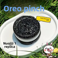Jouet anti-stress en caoutchouc en forme de cookie, vente en gros, petit, très populaire en ligne, slime sensoriel de haute qualité, gadget de décompression