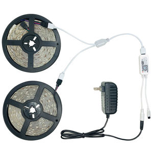 Lumière De Bande MENÉE 5050 RVB A MENÉ La Bande Imperméable Lumières LED 5M 12V RVB Bande Ensemble Complet Ruban LED - Product Image 6