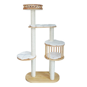 Arbre à chat multi-niveaux Skyland and Garden avec design Skyland and Garden pour chats d'intérieur - Product Image 5