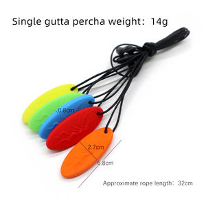 Sensory <strong>Chew</strong> <strong>Necklace</strong> for Kids Chewy Stick Toy Silicone Teether Chewing <strong>Necklace</strong> Pendant for Boys Girls Silicone Chewy Toys - Product Image 4