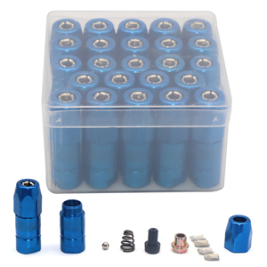 Coupleur de pistolet à <span class=keywords><strong>graisse</strong></span> hydraulique SYD haute pression 1/8pt <span class=keywords><strong>Pressol</strong></span> Allemagne 4 mâchoires en acier bleu zingué 46mm 15mm hexagonal - Product Image 5
