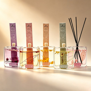 Difusor de Aroma Natural sin Alcohol de 100 ml, en Envase Minimalista, para el Hogar y Hoteles, Colección de Fragancias - Product Image 1