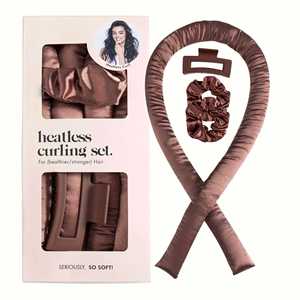 Bigoudis sans chaleur en mousse souple, rouleaux magiques pour boucles, bandeau en soie pour grandes ondulations, vente en gros pour femmes - Product Image 2