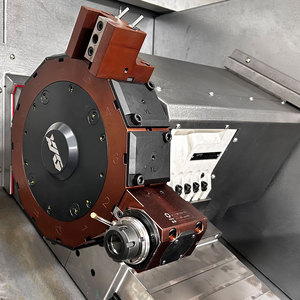 Hardford mạnh mẽ tháp pháo <span class=keywords><strong>CNC</strong></span> kim loại quay máy tiện tck52d với fanuc hệ thống điều khiển cho gia công kim loại & de eje chính - Product Image 3