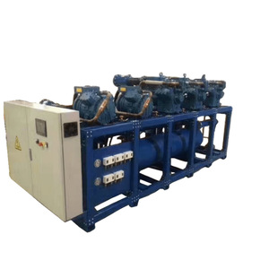 Compresseur d'unité extérieure de réfrigération par congélation parallèle double Fuji-go 70 CV pour températures moyennes et basses – Équipement complet - Product Image 3