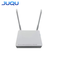 Router WiFi F660 GPON XPON ONU, Terminal de Red Óptica FTTH con 1GE 3FE Voz para Acceso a Red de Fibra de Banda Ancha para el Hogar