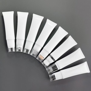 30ml/50ml Rỗng Hợp kim kẽm phẳng bóp ống massage kem lotion Gel <span class=keywords><strong>container</strong></span> với vít <span class=keywords><strong>cap</strong></span> cho mắt Kem Con lăn Applicator - Product Image 2