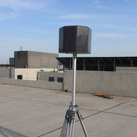 Detector de RF de Banda Completa de 360 Grados, Sistema Anti-Drones, 10 Bandas de Frecuencia, Resistente al Agua, Duradero, 70MHz~6GHz